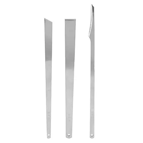 Produktbild: Pediküre-Messer-Set, 3er-Pack Messer für Eingewachsene Zehennägel Edelstahl Pediküre-Nagelknipser Professionelles Nagel-Pediküre-Messer-Werkzeug-Set Nagelpflege Pediküre-Messer Professionelles Z