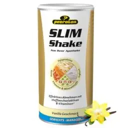 Produktbild: Peeroton SLIM Shake Vanille - Diät Abnehm Shake, vegetarisch und glutenfrei, vollständiger Mahlzeitenersatz, enthält alle wichtigen Proteine, Vitamine und Mineralstoffe für schnelles Abnehmen - 500 g
