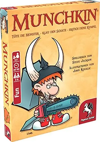 Produktbild: Pegasus Spiele 17211G - Munchkin Kartenspiel