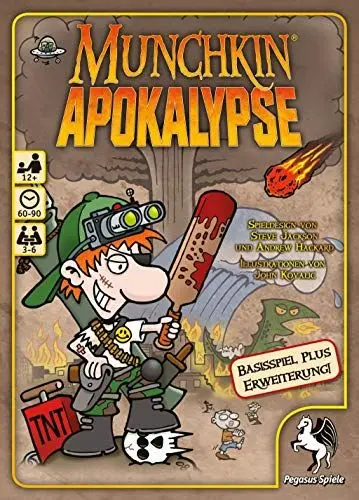 Produktbild: Pegasus Spiele 17242G - Munchkin Apokalypse 1+2