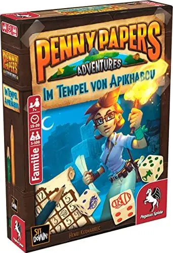 Produktbild: Pegasus Spiele 17650G - Penny Papers Adventures Im Tempel von Apikhabou