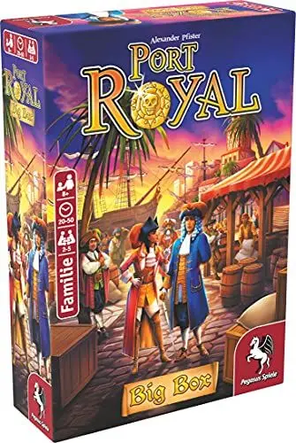 Produktbild: Pegasus Spiele 18148G - Port Royal Big Box, Keine