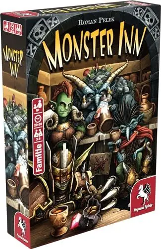 Produktbild: Pegasus Spiele 18288G Monster Inn Kartenspiele, S, Blau