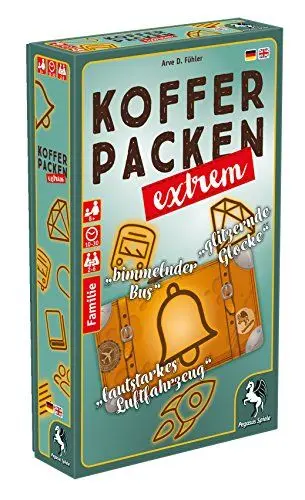 Produktbild: Pegasus Spiele 20024G - Kofferpacken extrem
