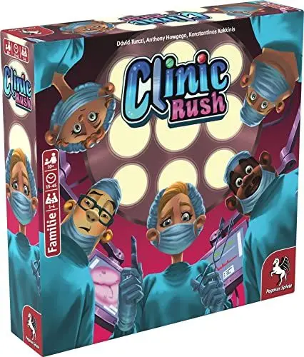 Produktbild: Pegasus Spiele 51231G Clinic Rush, M