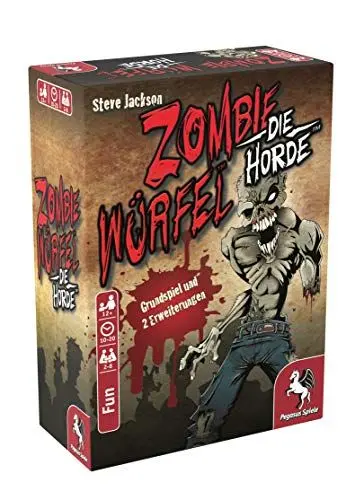 Produktbild: Pegasus Spiele 51834G - Zombie Würfel - Die Horde, Keine