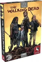 Produktbild: Pegasus Spiele 76000G - Puzzle: The Walking Dead (Die Zombiejäger), 1.000 Teile