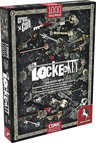 Produktbild: Pegasus Spiele 76008G - Puzzle: Locke & Key (Die Schlüssel zum Königreich), 1.000 Teile