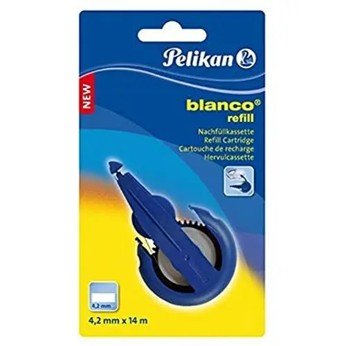 Produktbild: Pelikan 338848 blanco Nachfüller für Korrekturroller: blanco® B913B, 14m x 4,2mm, 1 Stück