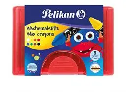 Produktbild: Pelikan 723148 - Wachsmalstifte 665 / 8 wasserfest, 8 Stangen
