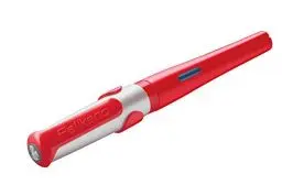Produktbild: Pelikan 802987 Füllhalter Pelikano für Rechtshänder, M-Feder, Rot, 1 Stück in Faltschachtel