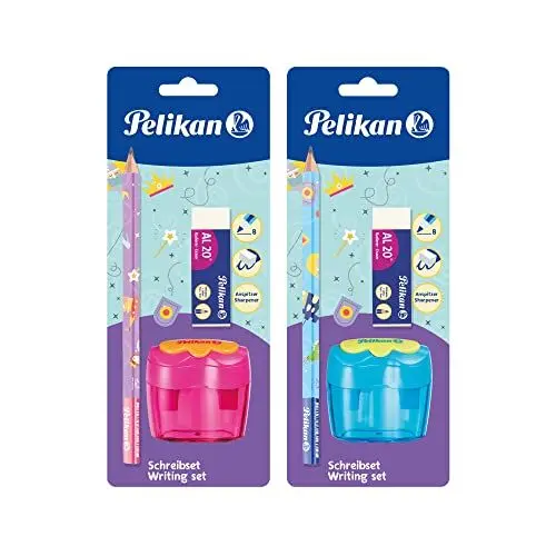 Produktbild: Pelikan 807432 Starterset mit Schreiblernbleistift, Radierer und Anspitzer