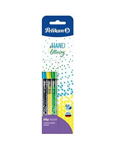 Produktbild: Pelikan 817097 Tintenschreiber Inky 273 Neon, 3 Stück