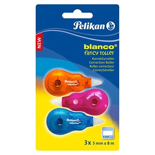 Produktbild: Pelikan Blanco Fancy Korrektur- Roller 3Er B917/B3