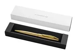 Produktbild: Pelikan Kugelschreiber Jazz Noble, Gold, für Rechtshänder und Linkshänder, eleganter Metall-Kugelschreiber, in Faltschachtel