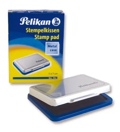 Produktbild: Pelikan Stempelkissen 3 blau 5x7cm