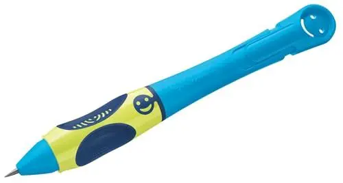 Produktbild: Pelikan griffix Druck-Bleistift für Rechtshänder, mit HB Mine, Neon fresh blue, 1 Stück