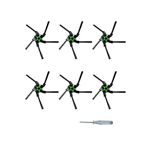 Produktbild: PELLYDA 6-Pack Seitenbürsten, Ersatzteile für IRobot Roomba S9 (9150) S9+ S9 Plus (9550) S-Serie Staubsauger (6-Pack Kantenwischen Seitenbürsten)