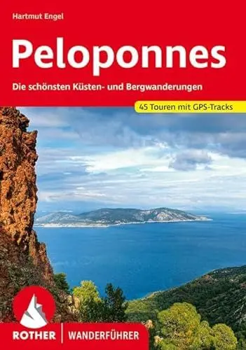 Produktbild: Peloponnes: Die schönsten Küsten- und Bergwanderungen. 45 Touren. Mit GPS-Tracks (Rother Wanderführer)