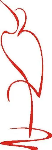 Produktbild: PEMA INDIGOS UG - Wandtattoo Wandsticker Wandaufkleber Aufkleber D401 Störche schlafen 240x84 cm - rot