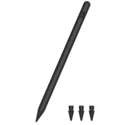 Produktbild: Pencil 2. Generation für iPad 2018-2023, 10 Mins Schnellladung Stylus Stift für iPad 9. & 10. Generation Hochpräzise, Neigung& Palm Rejection Stift für Pro/iPad Mini (schwarz)