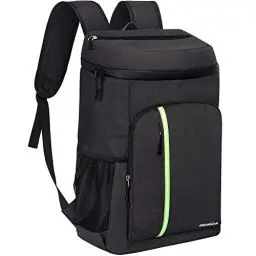 Produktbild: PENGDA Kühlrucksack Groß - 30L Kühltasche Rucksack Isoliert Picknicktasche Wasserdichten Ultraleicht Picknick Rucksack Damen Herren Cooler Bag für Camping, BBQ, Wandern, Picknick (Schwarz)