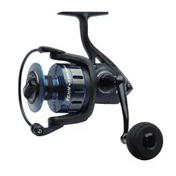 Produktbild: PENN Combat III Angelrolle Spinnrollen Meeresangeln Vielseitige Meeresangeln Rolle für Boot Kajak Ufer Spinning Jiggen Surfen und Allround-Einsatz Unisex Schwarz Blau 6000