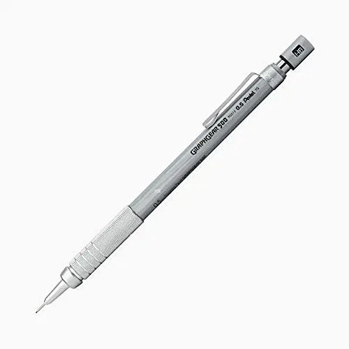 Produktbild: Pentel GraphGear500 PG515 Druckbleistift mit Metall-Griffzone, 0.5 mm, Härtegrad HB (1 Stück)