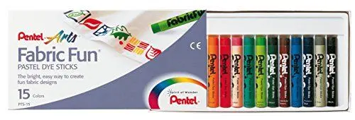 Produktbild: Pentel PTS-15 GmbH PTS15 - Stoffmalkreide 15er Kunststoffetui