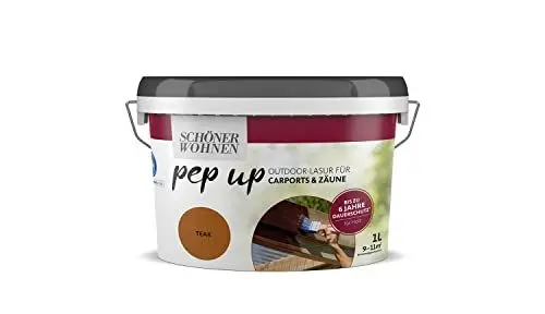 Produktbild: Pep up Outdoor-Lasur f. Carports & Zäune (Teak)