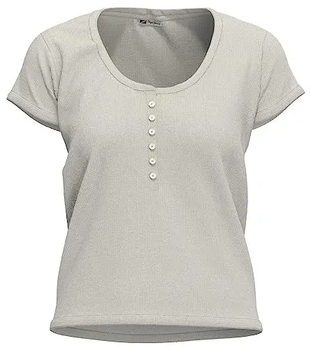 Produktbild: Pepe Jeans Damen Babs T-Shirt, White (Mousse), XL