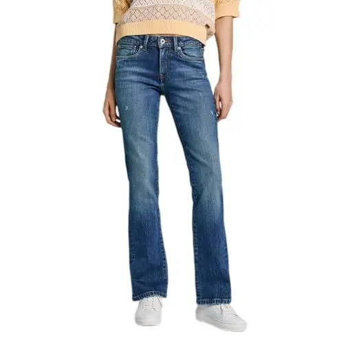 Produktbild: Pepe Jeans Damen Bootcut Lw PL204732 Jeans, Blue (Denim-HV4), 30W / 30L