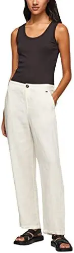 Produktbild: Pepe Jeans Damen Cailin Pants, White (Mousse), M