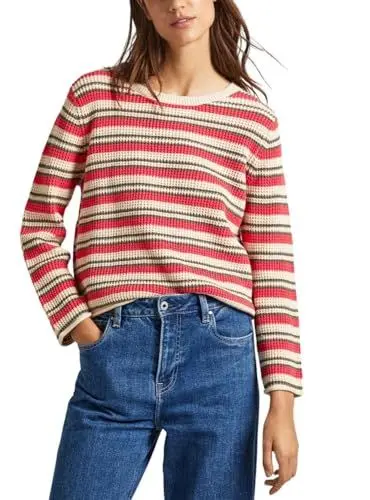 Produktbild: Pepe Jeans Damen Gala Knitwear, Red (Crispy Red), M