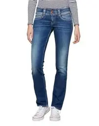 Produktbild: Pepe Jeans Damen Gen Straight Jeans, 000denim (D45), 24W / 30L