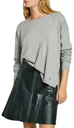 Produktbild: Pepe Jeans Damen Isela Crew Neck Strickwaren, Grau (Hellgrau), XS