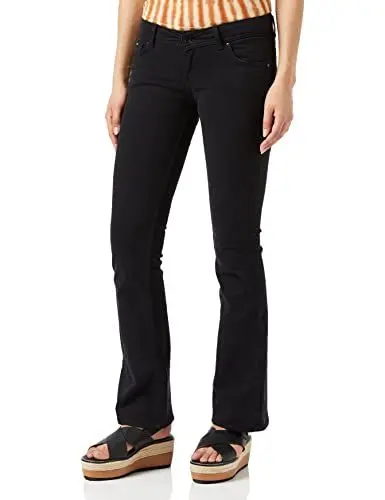Produktbild: Pepe Jeans Damen New Pimlico Hose, 999 Schwarz 10, 30W