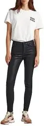 Produktbild: Pepe Jeans Damen Regent Jeans, Black (Denim-xb0), 25W / 30L