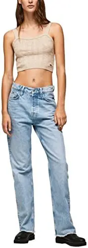 Produktbild: Pepe Jeans Damen Robyn Jeans, Blue (Denim-MM6), 30W / 32L
