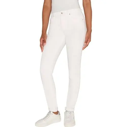 Produktbild: Pepe Jeans Damen Skinny Jeans Hw, Weiß (Denim-D76), 28W / 32L