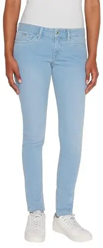 Produktbild: Pepe Jeans Damen Skinny Jeans Lw, Blau (Denim-PF2), 32W / 32L