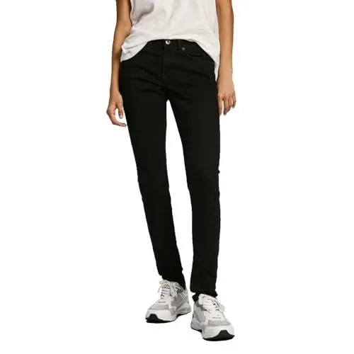 Produktbild: Pepe Jeans Damen Skinny Lw PL204583 Jeans, Black (Denim-XG9), 33W / 30L