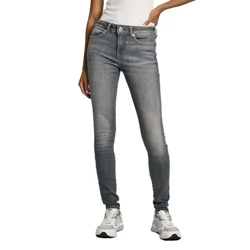 Produktbild: Pepe Jeans Damen Skinny Lw PL204583 Jeans, Grey (Denim-UH7), 31W / 30L
