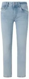 Produktbild: Pepe Jeans Damen Slim Jeans Lw, Blau (Denim-XW4), 28W / 32L