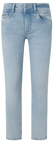 Produktbild: Pepe Jeans Damen Slim Jeans Lw, Blau (Denim-XW4), 28W / 32L