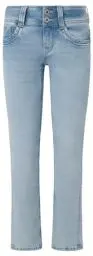 Produktbild: Pepe Jeans Damen Slim Jeans Lw, Blau (Denim-XW4), 29W / 32L