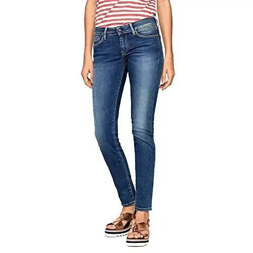 Produktbild: Pepe Jeans Damen Soho Skinny Jeans, Blau (Denim-Z63), 29W / 28L