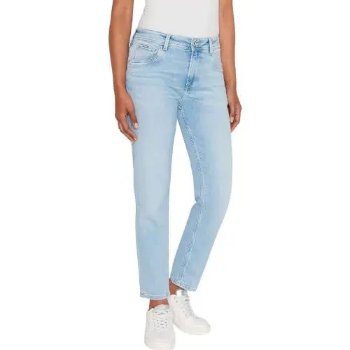 Produktbild: Pepe Jeans Damen Tapered Jeans Hw, Blau (Denim-PF3), 29W / 30L