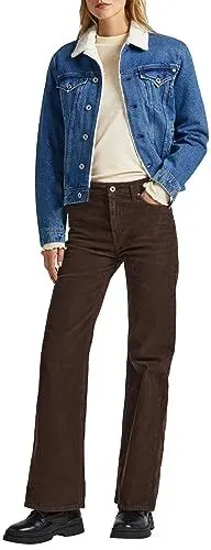 Produktbild: Pepe Jeans Damen Willa Pants, Grey (Trail), 28W / 32L