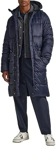 Produktbild: Pepe Jeans Herren Blai Puffer Parka, Blue (Dulwich), M